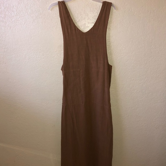 Tan midi dress - Picture 4 of 6